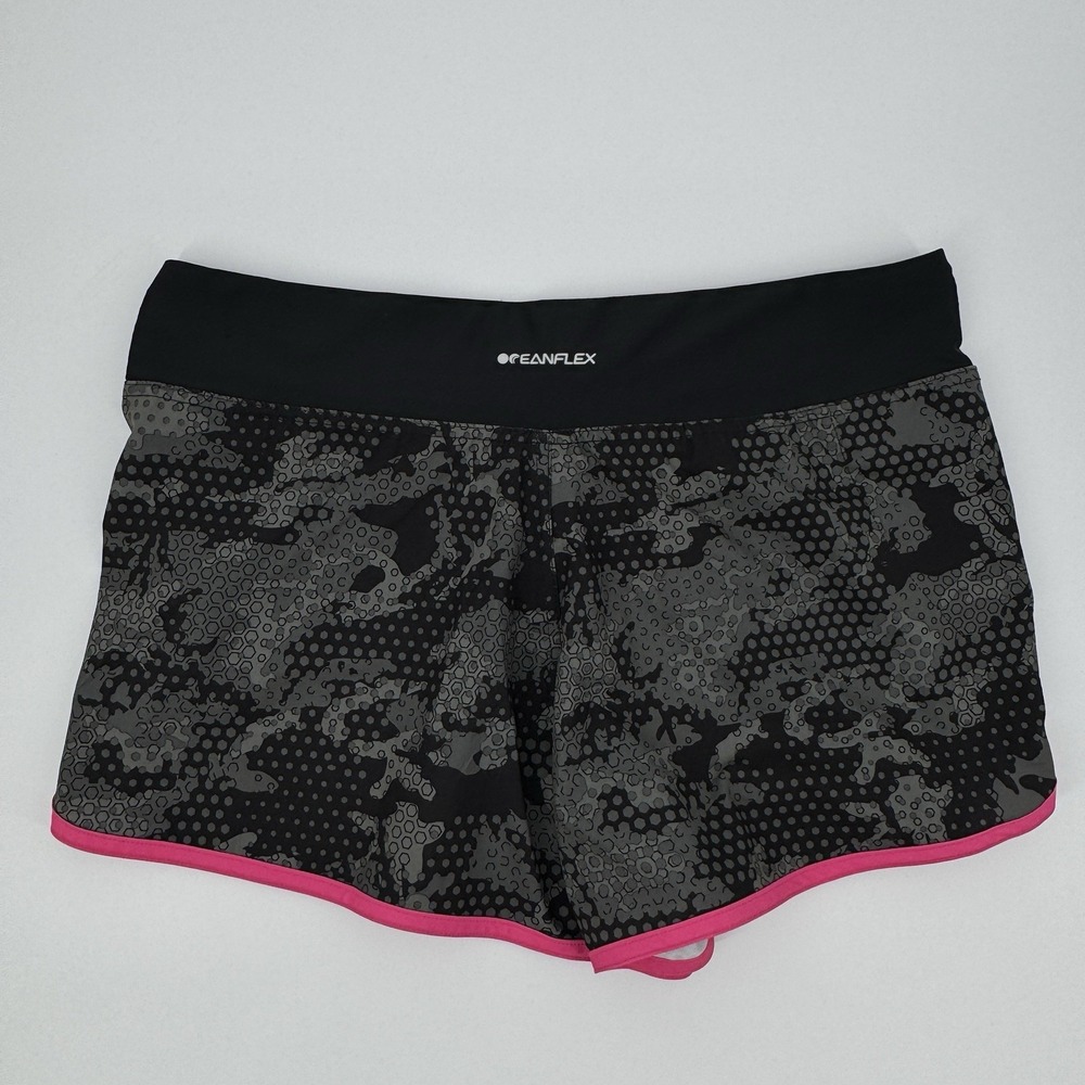 Pelagic Bali Active Shorts Ambush XL Camo Print Stretch Hydro Repel Fishing Core - Picture 2 of 10